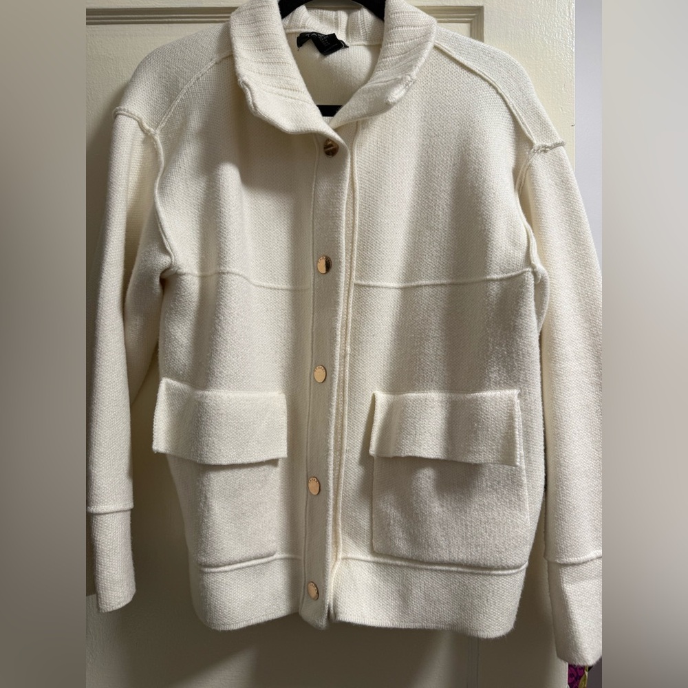 Tahari Cream Sweater